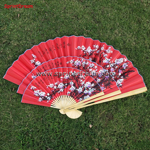 <span class=keywords><strong>Chinese</strong></span> Grote Opknoping Bamboe Muur Fan Wanddecoratie Fan - Product Image 3