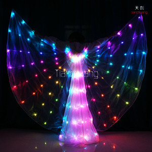 LED Moving Ali Degli Angeli, <span class=keywords><strong>Blu</strong></span> Ali di Farfalla per I Ballerini e Artisti - Product Image 2