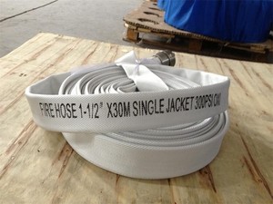 1 1/2 \ "x 30m PVC lót ống cứu hỏa với nhôm khớp nối 220psi chữa cháy thiết bị phụ kiện - Product Image 3