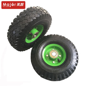 10 pouces roues gonflables en caoutchouc 4.10/350-4 <span class=keywords><strong>roue</strong></span> pneumatique en caoutchouc pour chariot à main - Product Image 2