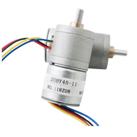 5v dc גיר מנוע צעד 20mm מיקרו גיר מנוע צעד 2 שלב 4 חוט מיקרו גיר מנוע צעד עם תיבת הילוכים