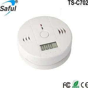 2016 Newest Top Saful Zigbee Independent Carbon Monoxide Alarm Detector Device TS-C702 LCD Display Home Security