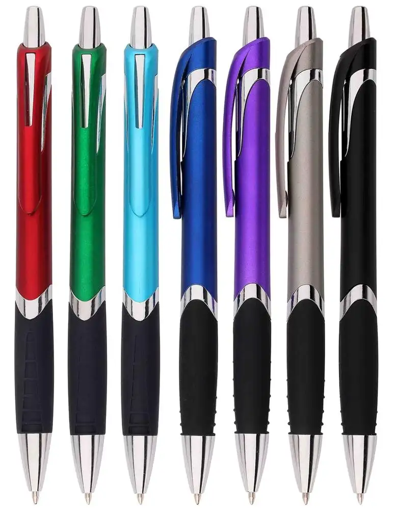 قلم حبر جاف ترويجي بشعار مخصص من الولايات المتحدة الأمريكية بسعر خاص