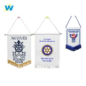 Wholesale basketball pennant banner, flag or pennant