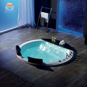 Alanbro Luxe Construit baisse <span class=keywords><strong>Baignoire</strong></span> À Remous <span class=keywords><strong>Douche</strong></span> Bain À Remous BC654 Aucune Jupe - Product Image 2
