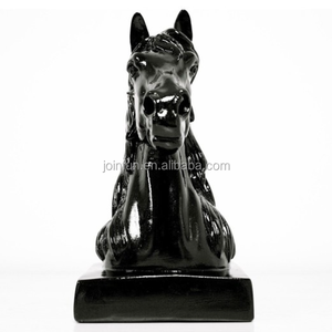 Изготовленный на заказ пластиковый бюст в виде головы лошади на основании, статуя животного, статуэтка, Декор - Product Image 3