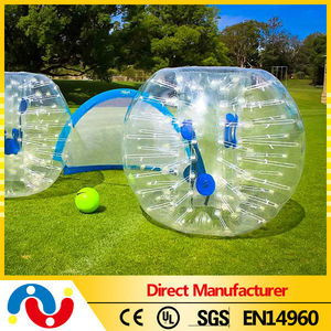Hot! Amazing bumper free football soccer ball pump balloon pump balloon football - Product Image 1