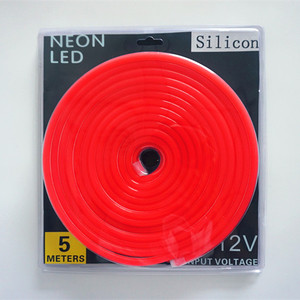 Tira de luces led flexible de neón, flexible, de silicona, con perfil, DC12V DC24V - Product Image 4