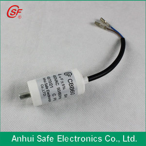ตัวเก็บประจุมอเตอร์ <span class=keywords><strong>cbb60</strong></span> <span class=keywords><strong>8uf</strong></span> 250v ac ริฮวน - Product Image 4