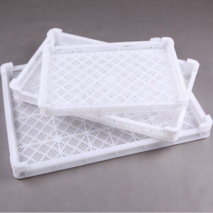 Multi Purpose Stackable Plastic Tray Fridge&Freezer Storage Tray for Food/Medicine/Meat