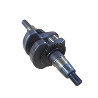 Pièces de moteur diesel monocylindre de haute qualité 186F Vilebrequin avec engrenage