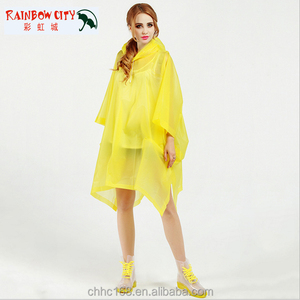 Impermeables <span class=keywords><strong>Tipo</strong></span> <span class=keywords><strong>Poncho</strong></span> <span class=keywords><strong>de</strong></span> <span class=keywords><strong>Lluvia</strong></span> <span class=keywords><strong>de</strong></span> Material Plástico PEVA/EVA/PE - Product Image 4