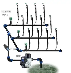 Micro arrosoir agricole 360 degrés, pulvérisation d'irrigation par gouttes, pour système de ferme