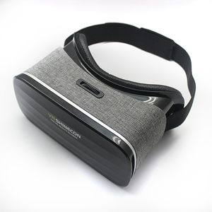 SHINECON VR الواقع الافتراضي 3D نظارات سماعة ل 3D أفلام ألعاب ، VR ل 4.7-6 بوصة الهاتف