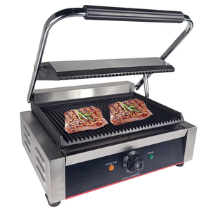 Nhà Máy bán hàng trực tiếp mini điện Snack Máy BBQ nướng bánh sandwich nhà sản xuất liên hệ với Panini nướng dễ dàng làm sạch và hoạt động - Product Image 1