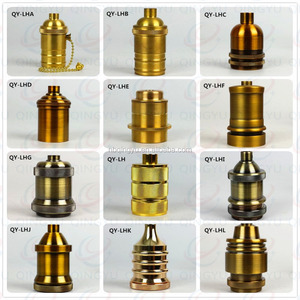 Điện cổ điển vít E27 Keyless nhôm ánh sáng bóng đèn chủ sở hữu tự làm ánh sáng mặt dây chuyền Kit Edison bóng đèn 110-240V màu vải dây - Product Image 6