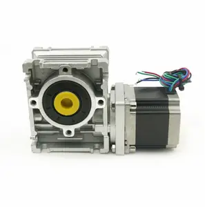 NEMA23-Motor paso a paso con caja de engranajes RV30, 2nm, autobloqueo