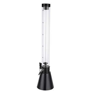 Torre de Cerveza de Barril de 3L con Tubo de Hielo, Dispensador de Bebidas de Mesa, Venta Caliente, para Cerveza, Vodka, Ginebra, Whisky, Ron, Vino - Product Image 2