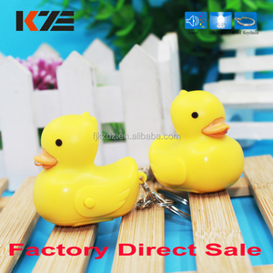 Custom Quaking <strong>Duck</strong> Sound Effect Keychain Led Animal Keychain Sound Led <strong>Duck</strong> <strong>Keyring</strong> - Product Image 3