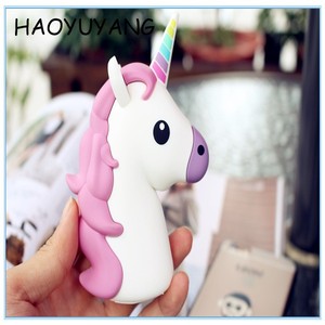 Chistes Imagen Powerbanks Banco de la Energía 2600 mah Barato Unicornio de Dibujos Animados Lindo Emoji Emoji Caca - Product Image 2