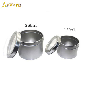 กล่องอะลูมิเนียมทรงกลมแบบกำหนดเองพร้อมฝาเกลียวสำหรับเก็บของ - Product Image 2