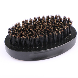 <span class=keywords><strong>Brosse</strong></span> ondulée <span class=keywords><strong>pour</strong></span> hommes, accessoire de salon, noire, poils de sanglier, tendance, - Product Image 4