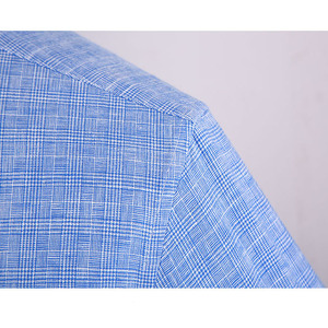 <span class=keywords><strong>Camicia</strong></span> da <span class=keywords><strong>uomo</strong></span> a manica media in cotone a mezza manica corta in fibra di bambù da lavoro camicie formali per gli uomini - Product Image 4