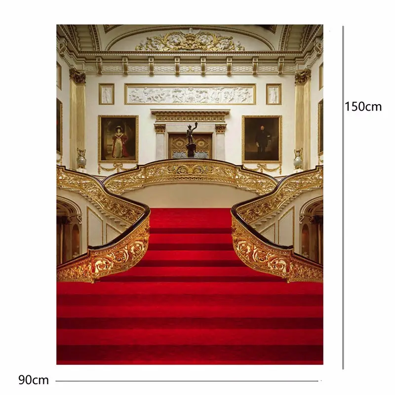3X5FT vinyl Photography Background wedding Palace Photographic Backdrops For Studio Photo Props cloth 90cm x 150cm