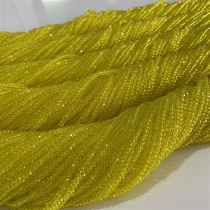 Cuentas Sueltas de Cristal Fantasma Verde Amarillo Claro para Uso Decorativo - Product Image 2