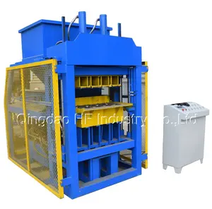 HF5-10 Automatische Caly Baksteen Making Machine Cement In Elkaar Grijpende Baksteen Machine Prijs