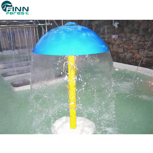 Rideau d'eau en forme de parapluie en acrylique pour piscine, effet de cascade, approvisionnement <span class=keywords><strong>direct</strong></span> en usine - Product Image 2