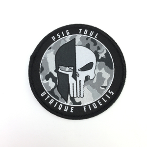 Wholesale China Supplier Custom Woven <strong>Patch</strong> Hot Sale Clothes Label Woven <strong>Patches</strong> with Hook and Loop Backing - Product Image 6