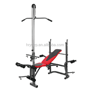 Multi Function GYM Weight Lifting <strong>Bench</strong> Lat Pull Down <strong>bar</strong> HREBH05 - Product Image 1