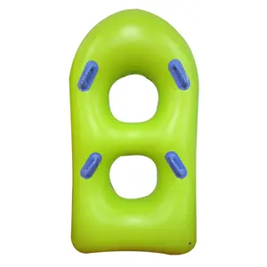 Độ Bền Cao 2 Người Lười Biếng Sông Inflatable Đôi Công Viên Nước Trượt Tuyết Ống Bơi Vòng Đối Với Công Viên Nước Thể Thao