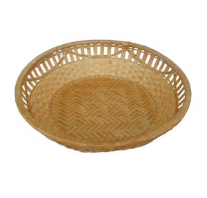 Paniers de rangement tissés en bambou de couleur pâques faits à la main Paniers cadeaux colorés pour la décoration intérieure Utilisation de la cuisine-Matériau en rotin sans danger pour les aliments - Product Image 1