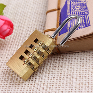 CH-04K CJSJ 4 अंकों की संख्या डिजिटल संयोजन ताला पीतल ताला - Product Image 3