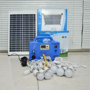 Tragbares Haupt solarenergie system, komplettes Paket, Sonnen kollektor ausrüstung, 1kw, 10w, 30w
