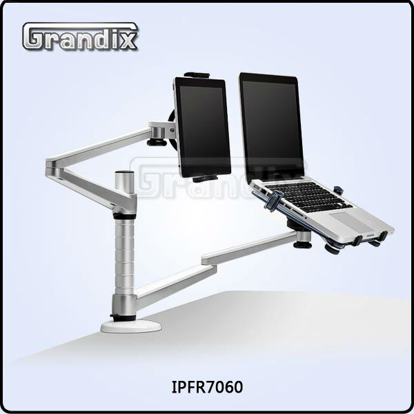 гибкие алюминиевые ноутбук стенд ipfr7060