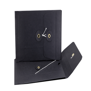 Wood Texture A4 <strong>Envelope</strong> with <strong>String</strong> <strong>Tie</strong> Closure for Wedding Invitations <strong>Custom</strong> <strong>Printed</strong> Luxury Packaging - Product Image 6