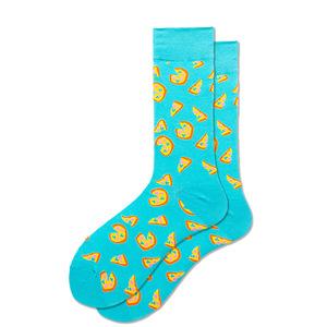 <span class=keywords><strong>Chaussettes</strong></span> amusantes à motifs de nourriture : dinde, hamburger, frites, œufs, bacon, hot-dog, fromage, pizza - Product Image 6