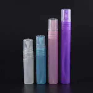 Benutzer definierte blau rosa Kunststoff schlank 5ml 3ml Spray Zerstäuber Stift Nebel 8ml 10 ml Parfüm flaschen
