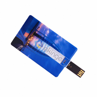 Clé USB en forme de carte de crédit 2 Go 4 Go 8 Go 16 Go, carte de visite personnalisée, clé USB en plastique, carte USB en forme de gaufre, clé USB