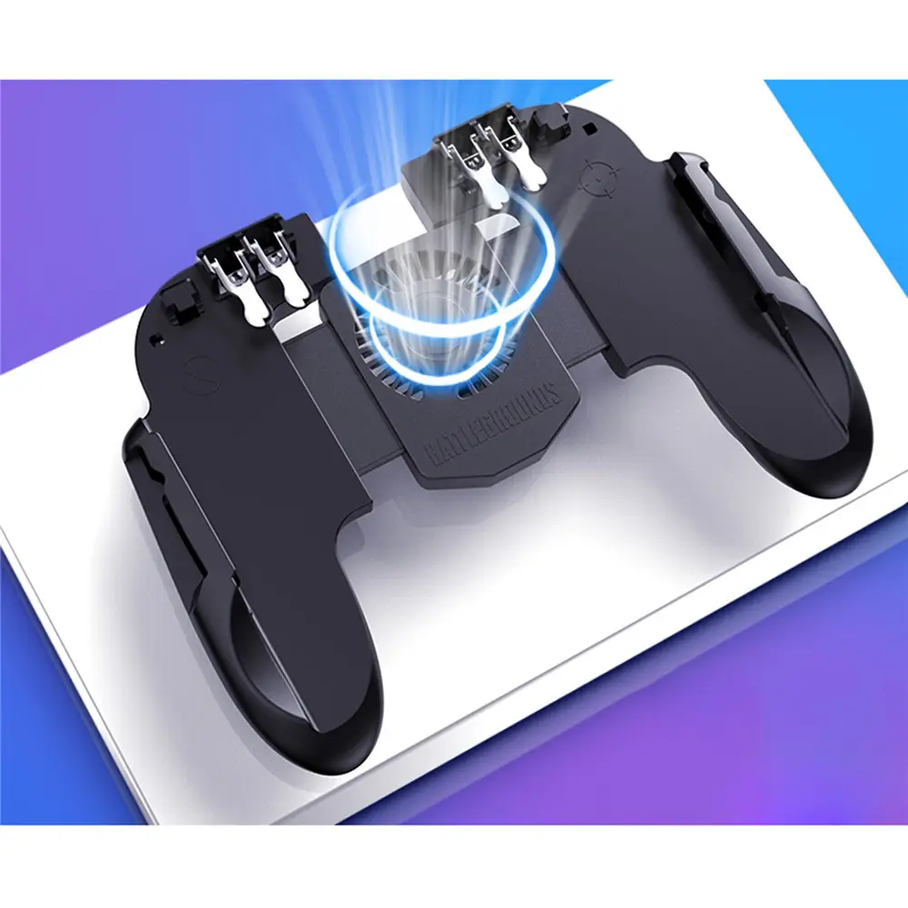 Sei Dito All-in-One per PUBG Mobile Controller di Gioco di Trasporto Fuoco Chiave Tasto del Joystick Gamepad L1 R1 trigger