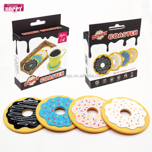 Posavasos de Plástico ABS con Diseño de Donut, 4 Piezas, Directo de Fábrica - Product Image 6