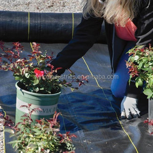 Cubierta de suelo de PP negro de 120gsm para agricultura y jardín, estera de hierba antihierba de plástico de alta calidad - Product Image 6