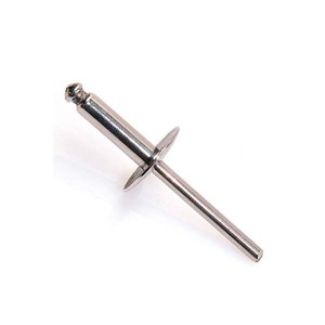 Fabricant de rivets aveugles DIN7337 Type ouvert tête plate 316 acier inoxydable aluminium <span class=keywords><strong>Rivet</strong></span> aveugle rivets étanches - Product Image 1