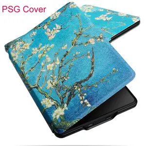 PSG Smart Cover per Kindle Paperwhite Cassa DELL'UNITÀ di elaborazione Custodia In Pelle per Amazon Kindle Paperwhite 1 2 3 Copertura addebbitato Auto funzione di sonno