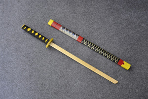 Al por mayor nuevo diseño colorido fábrica <span class=keywords><strong>de</strong></span> alta calidad <span class=keywords><strong>de</strong></span> bambú personalizado juguete espada samurai - Product Image 4