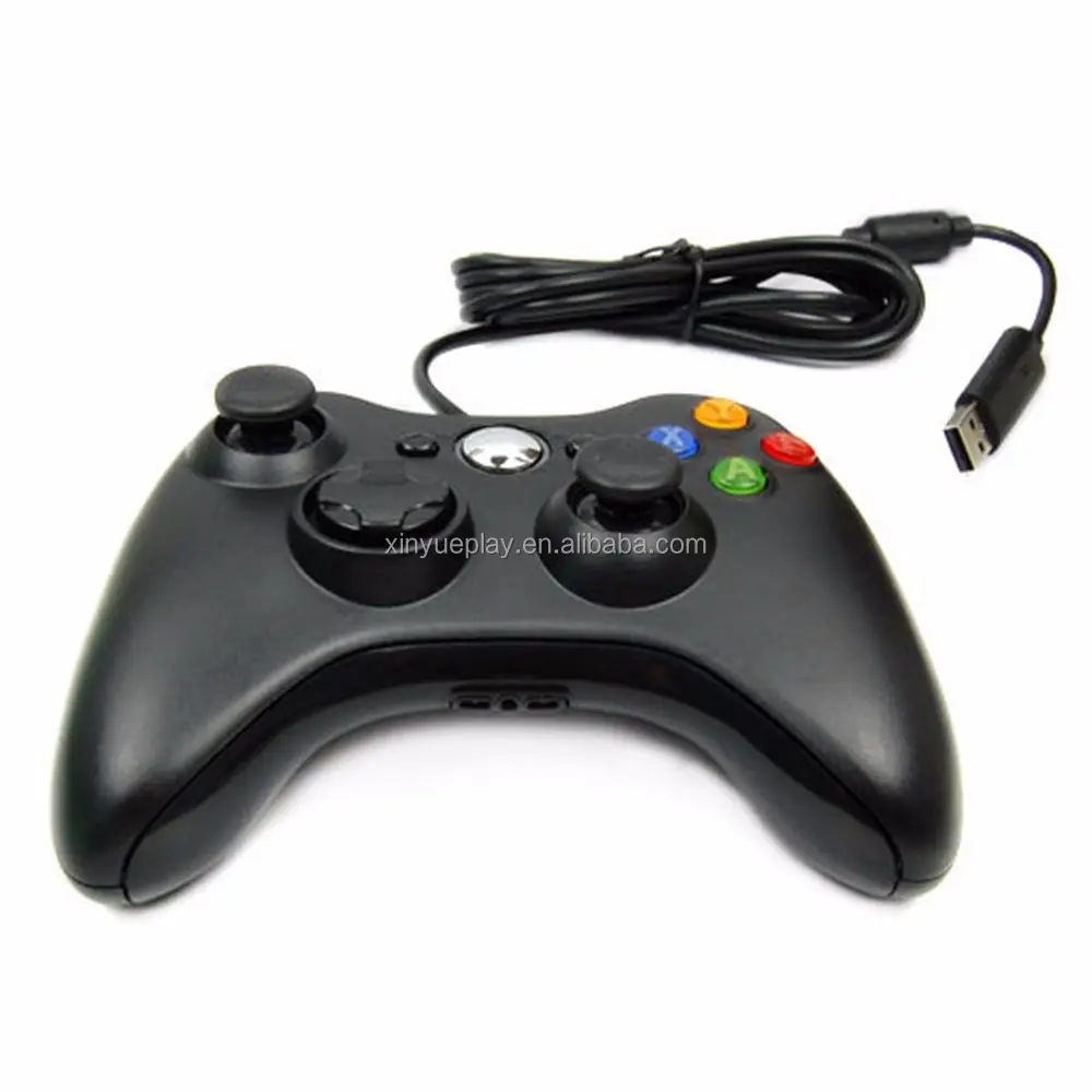 עבור XBOX 360 דגם מחשב USB מכירה לוהטת wired משחק בקר