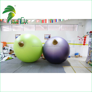 Gonfiabile gigante promozione di frutta/frutta pallone gonfiabili viola - Product Image 2